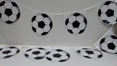 Soccer Ball 4m String Flags bunting