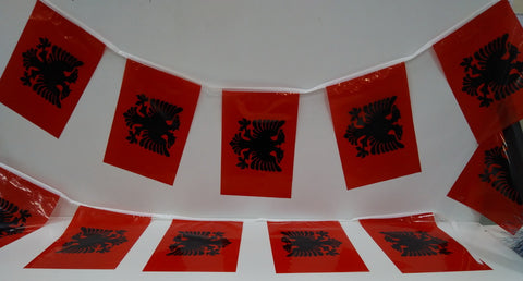 Albania String flags
