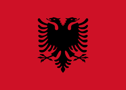 Albania Waver Flag