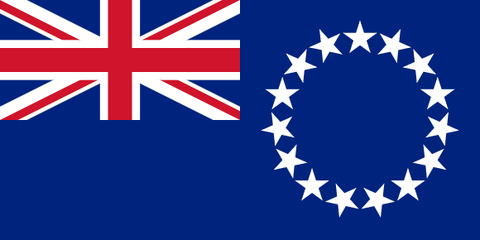Cook Islands Waver Flag