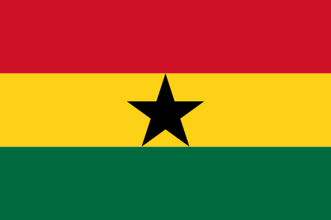 Ghana Waver Flag