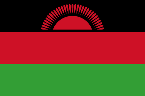 Malawi Waver Flag