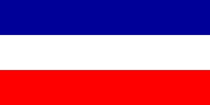 Serbia and Montenegro Waver Flag