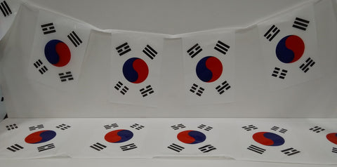 South Korea String Country Flags