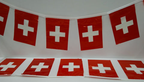 Switzerland String Country Flags
