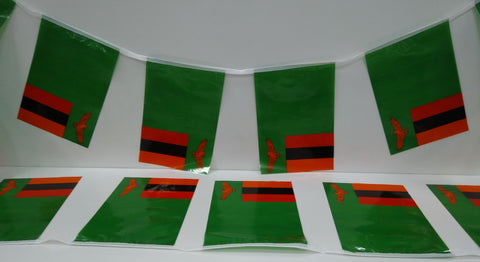 Zambia String Country Flags