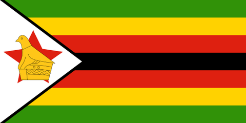 Zimbabwe Waver Flag