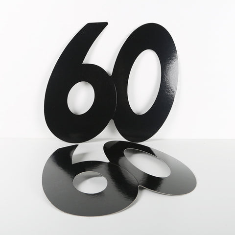 3 Pack 28cm Foilboard Black 60