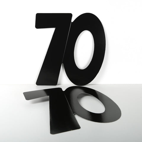 3 Pack 14cm Foilboard Black 70