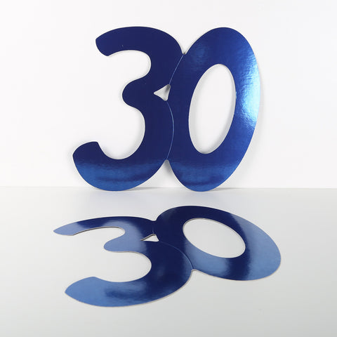 3 Pack 28cm Foilboard Blue 30