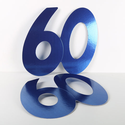 3 Pack 14cm Foilboard Blue 60