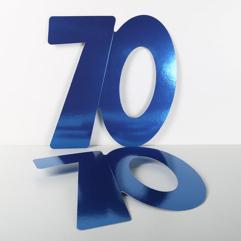 3 Pack 14cm Foilboard Blue 70