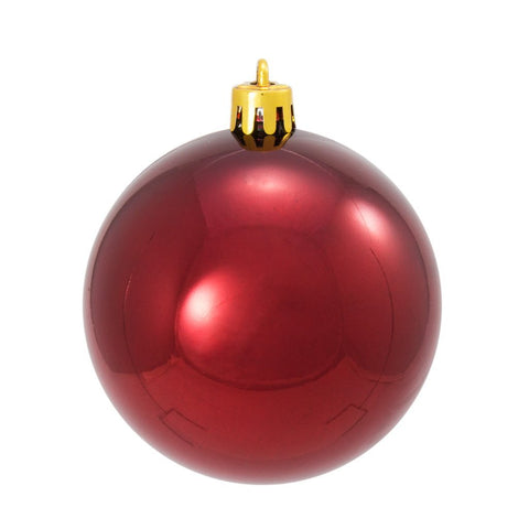 Burgundy Glossy Bauble 60mm