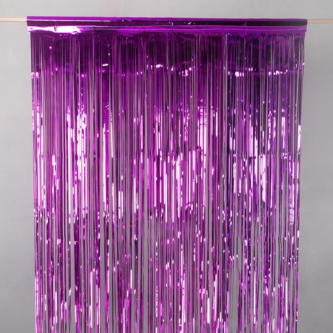 cerise door tinsel 2m drop 90cm wide