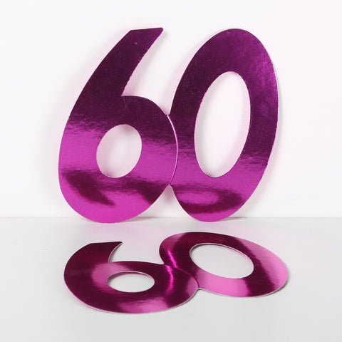 3 Pack 28cm Foilboard Cerise Pink 60