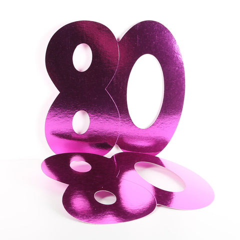 3 Pack 28cm Foilboard Cerise Pink 80