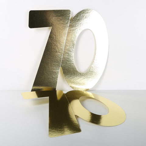 3 Pack 28cm Foilboard Gold 70