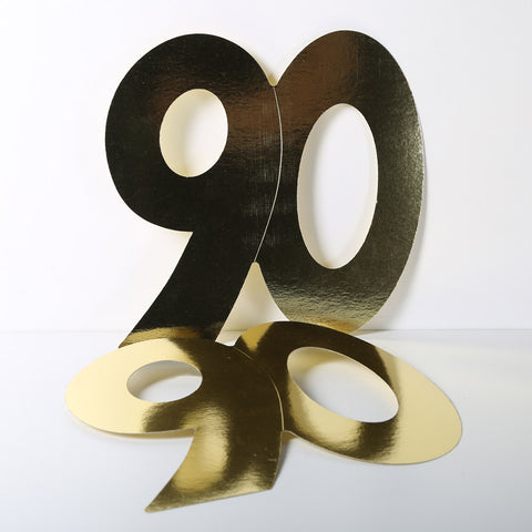 3 Pack 28cm Foilboard Gold 90