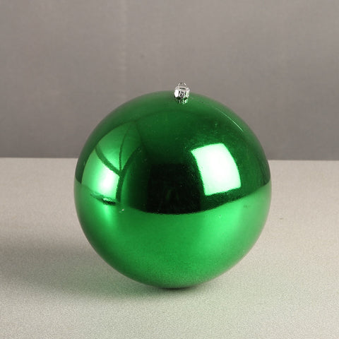 Green Glossy Bauble 100mm