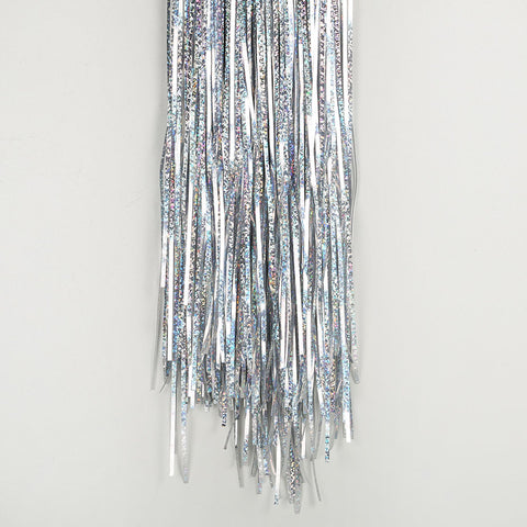 silverholo door tinsel 2m drop 90cm wide