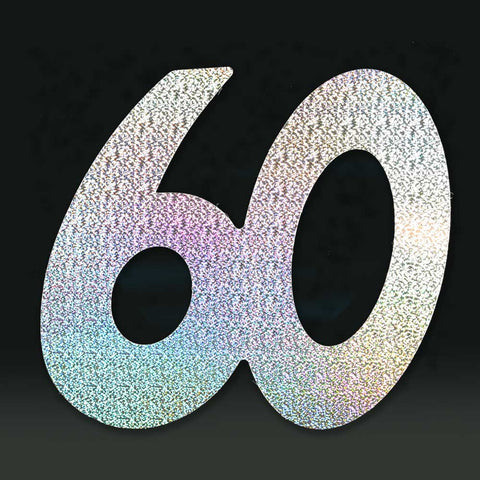 3 Pack 28cm Foilboard Holographic Silver 60