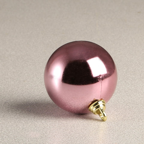  Pink Glossy Bauble 60mm