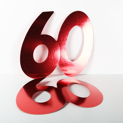 3 Pack 14cm Foilboard Red 60