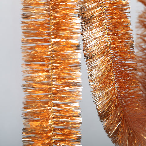 rosegold 6 ply tinsel 100mm x 10m