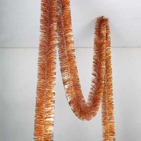 rosegold 6 ply tinsel 100mm x 5.5m