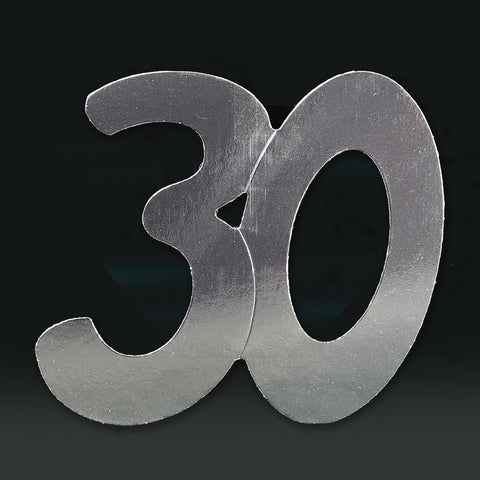 3 Pack 14cm Foilboard Silver 30