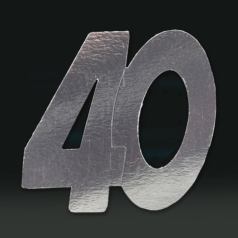 3 Pack 28cm Foilboard Silver 40