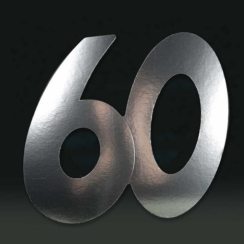 3 Pack 28cm Foilboard Silver 60