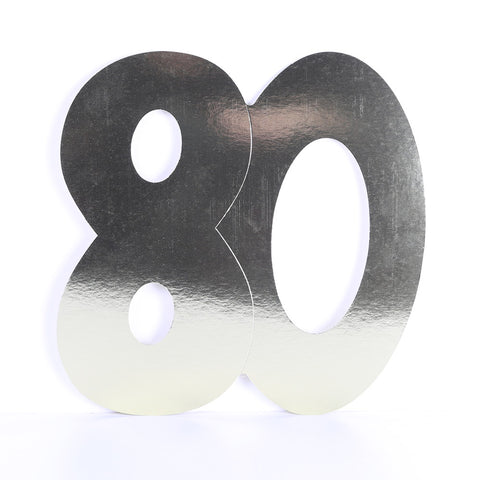 3 Pack 28cm Foilboard Silver 80