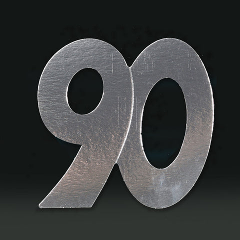 3 Pack 14cm Foilboard Silver 90