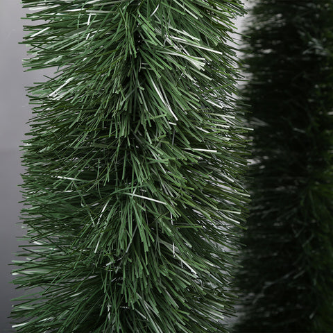  Dark PVC Green Forest Garland