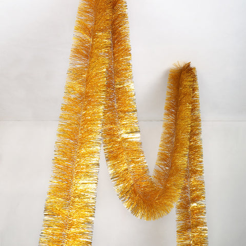 gold 6 ply tinsel 150mm x 5.5m