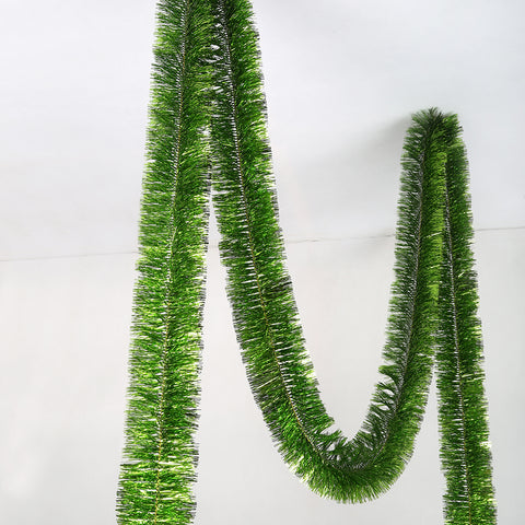 lime deluxe tinsel 150mm x 5.5m