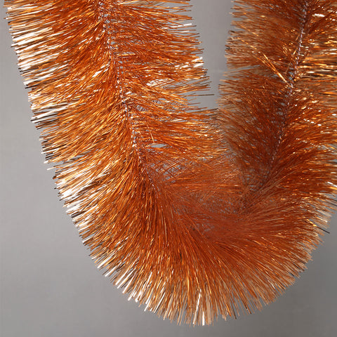 rosegold 6 ply tinsel 150mm x 5.5m