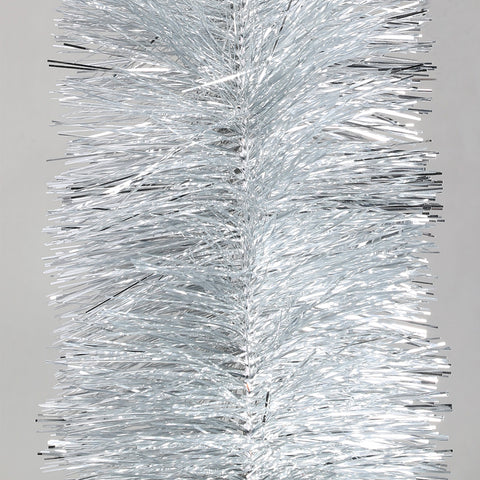 silver 4 ply tinsel 100mm x 10m