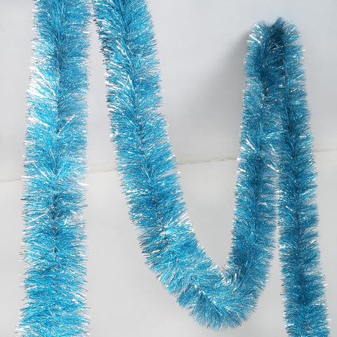 electricblue deluxe tinsel 150mm x 5.5m