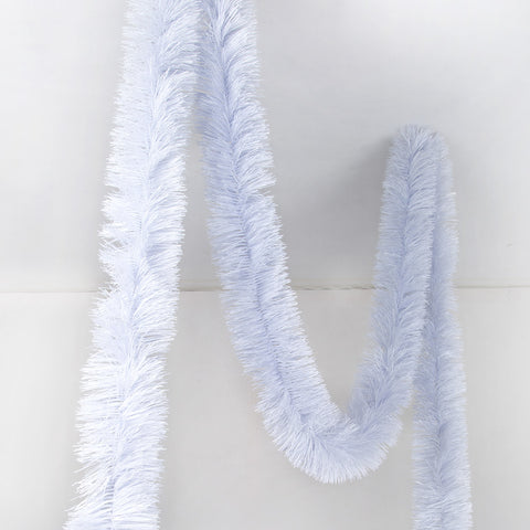 white 6 ply tinsel 100mm x 10m