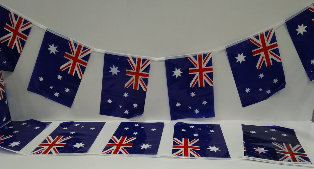 Australia 20m String Flags bunting | Glook Australia