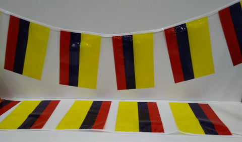 Colombia string flags