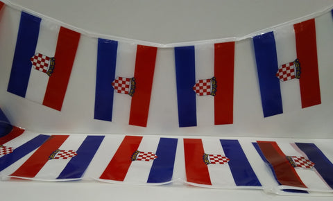 Croatia String flags
