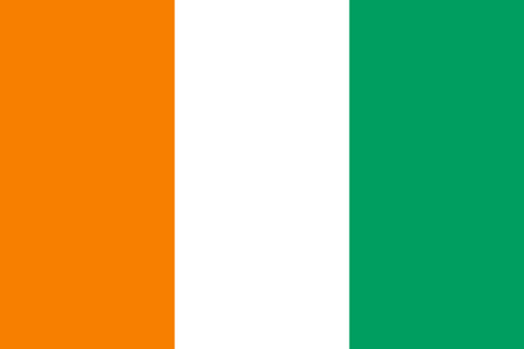  Ivory Coast Waver Flag