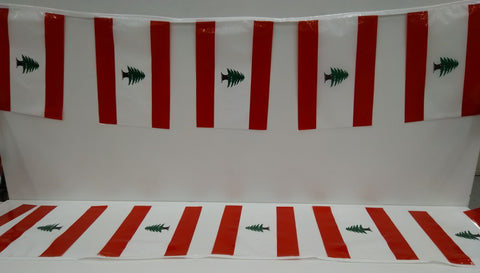  Lebanon String Country Flags