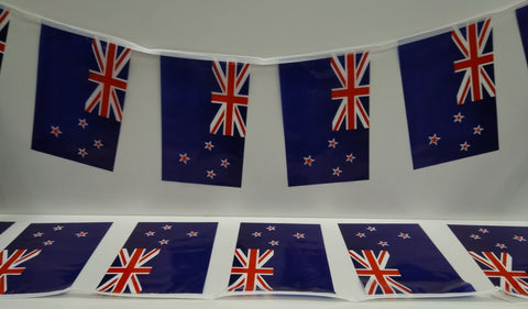 New Zealand String Country Flags