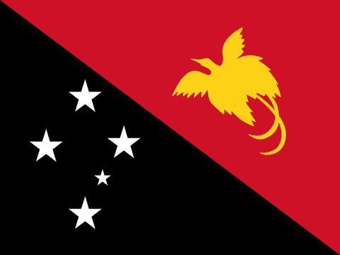  Papua New Guinea Waver Flag