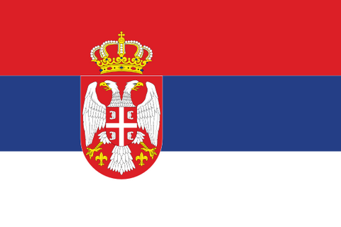  Serbia Waver Flag
