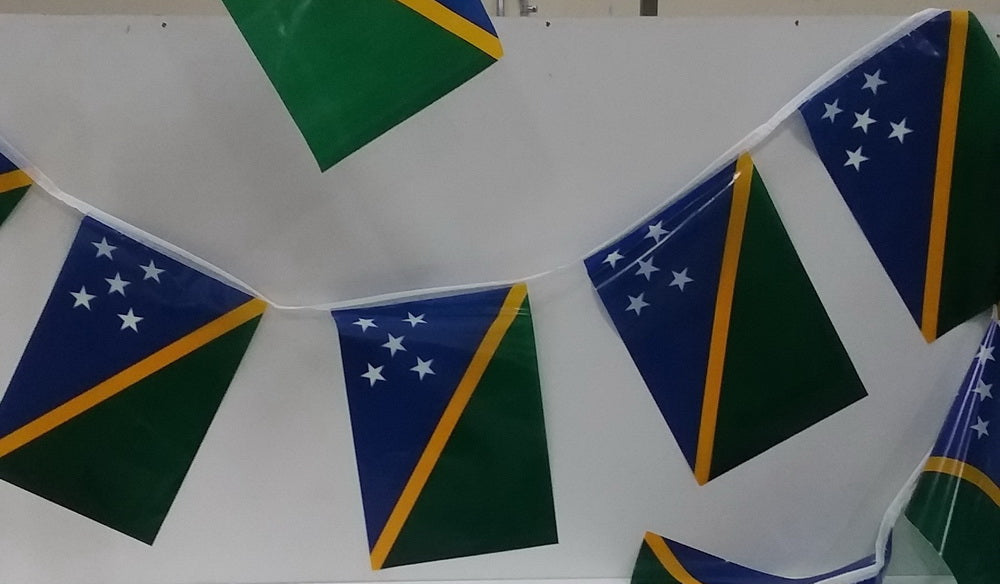 Solomon Islands 4m String Country Flags bunting | Glook – Glook Australia
